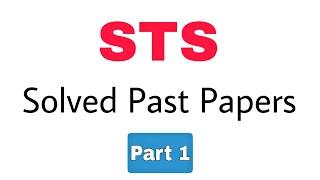 STS Test Preparation 2023||STS Past Papers 2023 With Answers