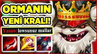 RASHER BU ŞAMPİYONU ŞİDDETLE ÖNERİYOR!!! 40 KILL 600 AD İLE KLED JUNGLE'IN YENİ KRALI!!