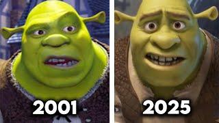 SHREK vs SHREK 5 Before & After Comparison