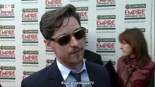 James McAvoy Interview - X Men News - Empire Awards 2012