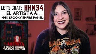 LET'S CHAT HHN34: First ORIGINAL Announced for HHN 2025 and Is the Artist an ICON?!