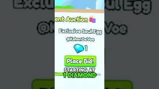 Selling Soul Egg for 1 Diamond! (Roblox Pet Simulator 99