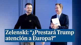 Zelenski: "¿Prestará el presidente Trump atención a Europa? ¿Ve a la OTAN como necesaria?"