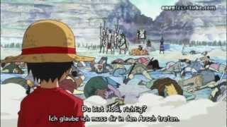 One Piece Ruffy Vs 50.000 Fischmenschen Königshaki HD German Sub