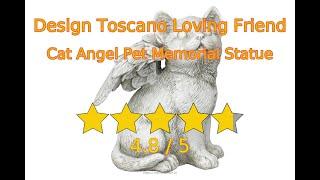 Let's review Design Toscano Loving Friend Cat Angel Pet Memorial Statue