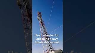 Telecom heavy mount installation