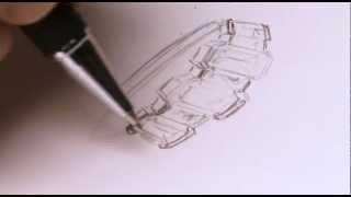 Drawing a Ring; David Lampert shares his process.