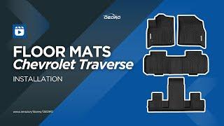 OEDRO Floor Mats Fit 2018-2023 Chevrolet Traverse #ChevroletTraverse #oedroautoparts