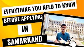 Samarkand State Medical University | FULL  Details | Real FEE of Samarkand State Medical University