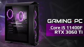 Intel Core i5 11400F и RTX 3060 Ti Сборка пк 2022 как собрать ПК 2022 Сборка ПК в Украине GamingPC