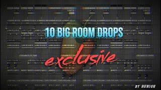 10 EXCLUSIVE BIG ROOM DROPS like KEVU, SaberZ, W&W.. (FLP and stems in Description)