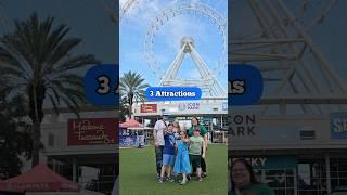 3 Must See Attractions at ICON Park Orlando (hosted)