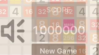 2048: Getting The 65,536 Tile And 1,000,000 Points (12x12)