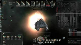 EvE online - Worlds Collide level 4 mission in a Drake