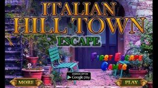 Italian Hill Town Escape FULL Walkthrough