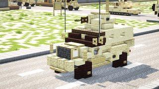 Minecraft MaxxPro MRAP M1124 Tutorial