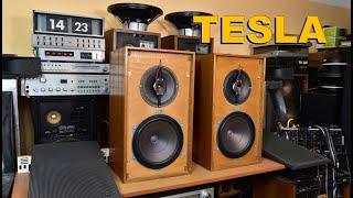 Reprosoustavy Tesla ARS 844 (Tesla ARS 840) - 1970s Vintage TESLA Speakers Sound Test