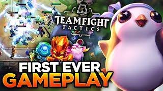 FIRST GAMEPLAY FOOTAGE! | TEAM FIGHT TACTICS (FULL GAME)