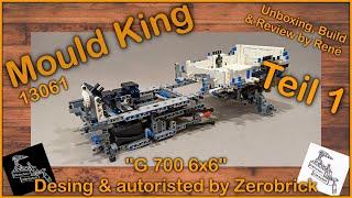 Neue Servos im autorisierten MOC G63 6x6 von Zerobrick? | Teil 1 | Mould King „G700 6x6“ 13061