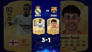 Real Madrid vs Barcelona