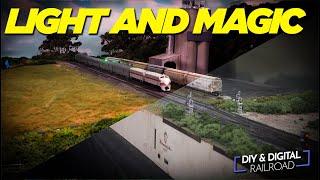 I made my Model Railroad look real with Video Editing