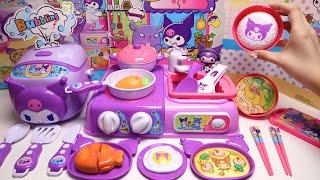 Cooking toys  Kuromi Kitchen Playset ASMR Satisfying with Unboxing | Review Toys