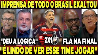 IMPRENSA DE TODO O BRASIL SE RENDEU AO FLAMENGO "A FREGUESIA CONTINUA NO RIO" FLAMENGO 2X1 VASCO