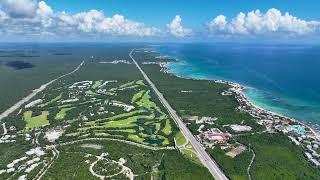 Aerial Tour of Tulum Country Club by Bahia Principe (By Drone) - Caribe Luxury Homes Real Estate