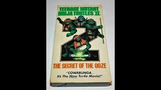 Opening to Teenage Mutant Ninja Turtles II: The Secret Of The Ooze 1991 VHS