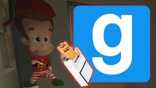 Smoking Cigarettes with Jimmy Neutron (Garry's Mod Christmas - TTT Funny Moments!) - NeonZaku