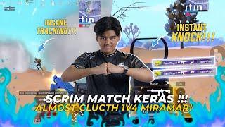 MIKA CLUTCH 1v4 LAST CIRCLE ?!! SSS SCRIM MATCH !!!| PUBG Mobile