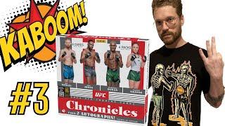 2023 Panini UFC Chronicles Hobby Box #3 | The KABOOM! Chase Continues! THICK PACKS