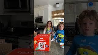 FIRST TOYBOX 3D PRINTER UNBOXING! Kids Are SO excited!