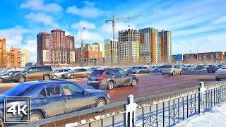 Karagandy walking | "Victory Park" and the heart of the South-East of Karaganda | Kazakhstan 4K