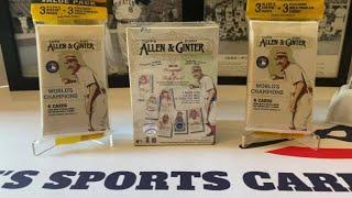 New Release! 2020 Topps Allen & Ginter Blaster Box + Value Packs! Massive Hit!