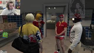 XQC GTA 5 RP (Role-Play) Part 22 (Disaster stream) 2021 Full VOD