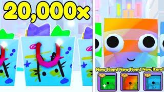 I Opened 20,000x GRAFFITI Gifts & Hatched THIS..  (Pet Simulator 99)