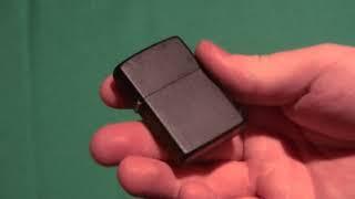 Zippo Black Matte (218) | Lighter Review