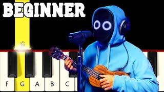 Toxic - BoyWithUke - Very Easy and Slow Piano tutorial