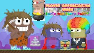 Growtopia- Player Appreciation Week ft. Seth, Hamumu and 5 other mods!