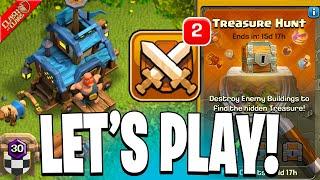 Treasure Hunting, War, and Clan Games, Lets Play Clash of Clans!