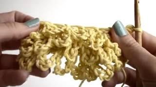 How to crochet Chain Loop Stitch | WE ARE KNITTERS