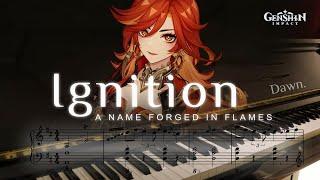 Ignition: A Name Forged in Flames - Natlan Piano Arrangement | Genshin Impact