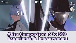 PGR Alisa Comparison (But kinda bad test) S to SS3 Experience & How are the improvements?