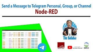 Send a Message to Telegram Personal, Group, or Channel Node RED