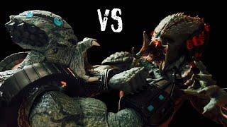 PREDATOR（STONE HEART） VS PREDATOR(ASSASIN)　COMPLETE【STOP MOTION】【NECA 】