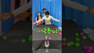 Amazing ball role funny family challenge #shorts #game
