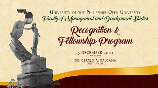 FMDS Recognition and Fellowship Program | 5 December 2020