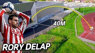 CAN RORY DELAP THROW THE BALL INTO A HOOP FROM 40m AWAY?