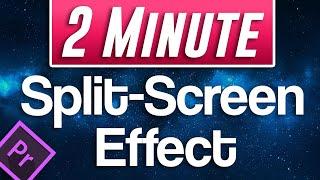 Quick Split Screen Tutorial | Premiere Pro 2020